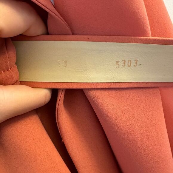 Vintage Salmon Jack Bryan Dress with Belt - Picture 3 of 6